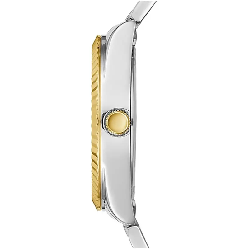 Guess Connoisseur Green Dial Two-tone Ladies Watch- GW0308L5